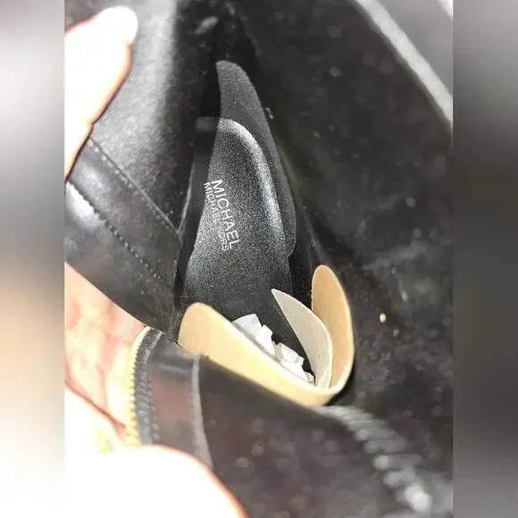 Michael Kors Cosmo Leather Kitten Boot - Picture 11 of 13